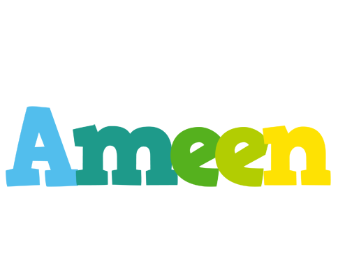 Ameen rainbows logo