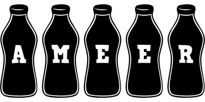 Ameer bottle logo