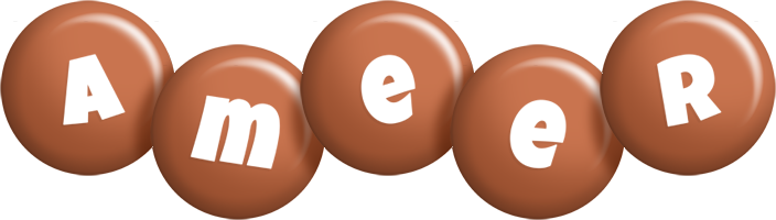 Ameer candy-brown logo