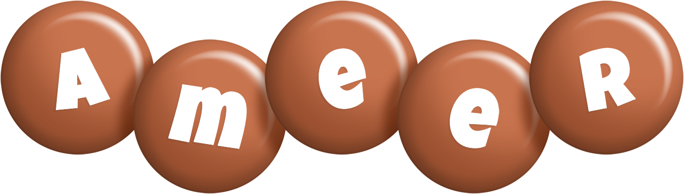 Ameer candy-brown logo