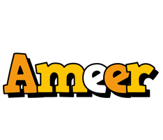 Ameer cartoon logo