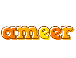 Ameer desert logo