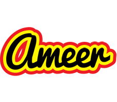 Ameer flaming logo