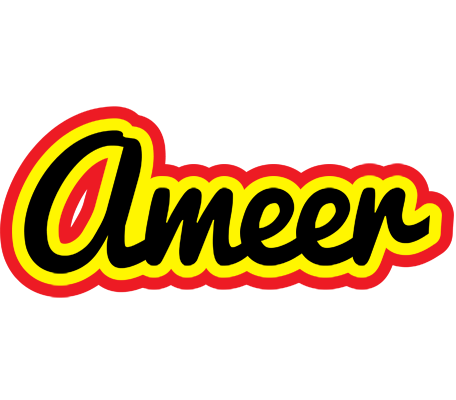 Ameer flaming logo