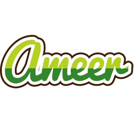 Ameer golfing logo