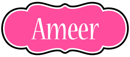 Ameer invitation logo