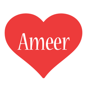 Ameer love logo