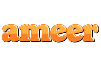 Ameer orange logo