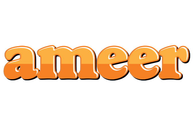 Ameer orange logo
