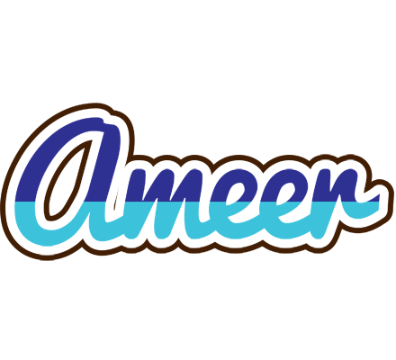 Ameer raining logo