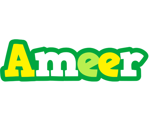 Ameer soccer logo