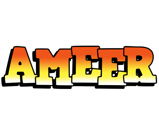 Ameer sunset logo