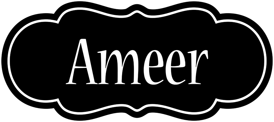 Ameer welcome logo