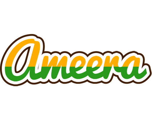 Ameera banana logo