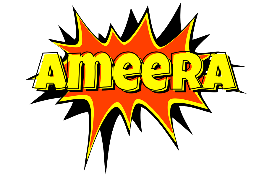 Ameera bazinga logo