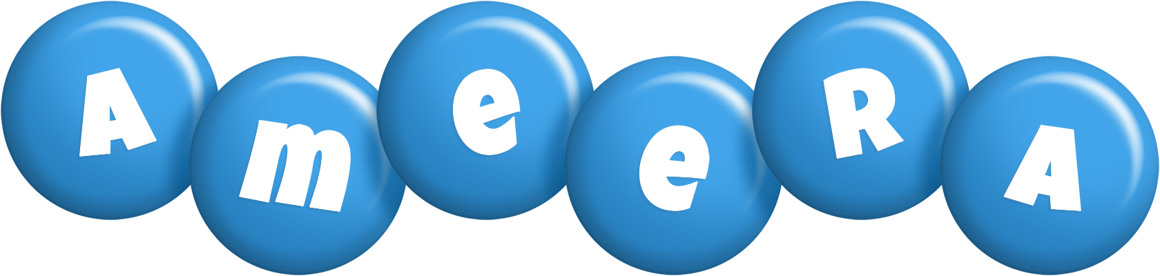 Ameera candy-blue logo