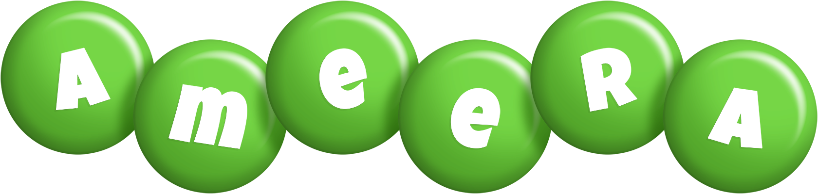 Ameera candy-green logo