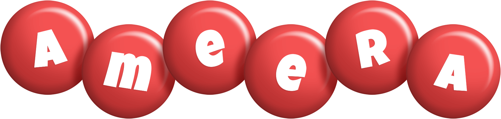Ameera candy-red logo