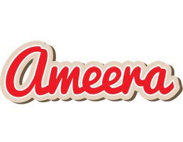 Ameera chocolate logo