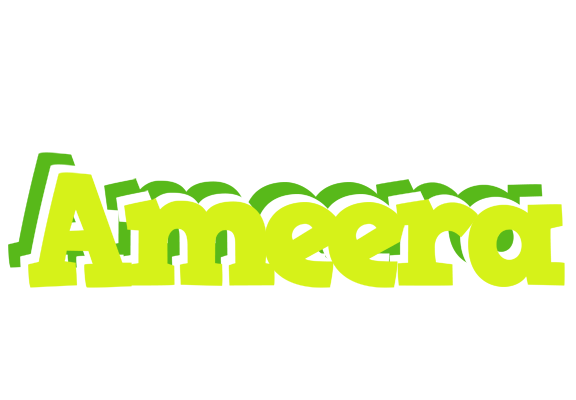 Ameera citrus logo