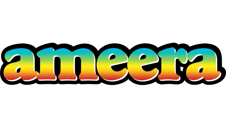 Ameera color logo