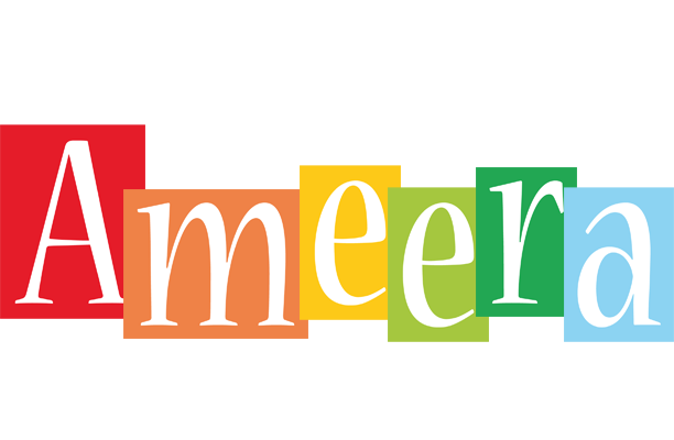 Ameera colors logo