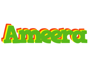 Ameera crocodile logo