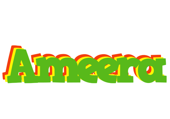 Ameera crocodile logo