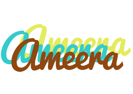 Ameera cupcake logo
