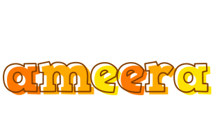 Ameera desert logo