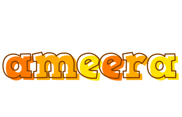 Ameera desert logo