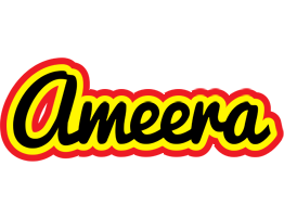 Ameera flaming logo