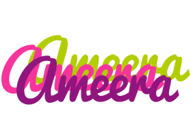 Ameera flowers logo