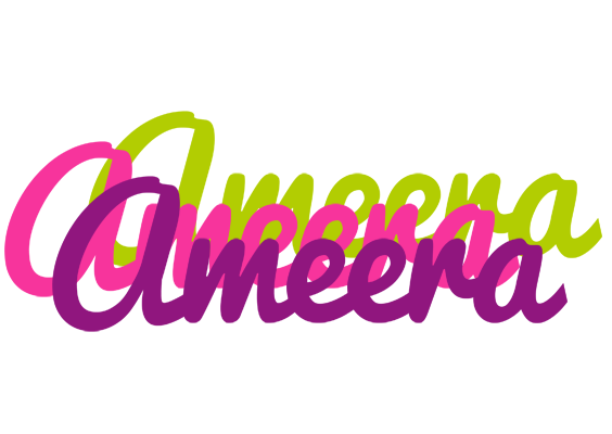 Ameera flowers logo