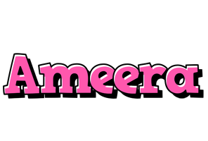 Ameera girlish logo