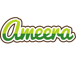 Ameera golfing logo