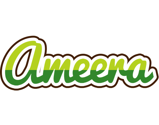 Ameera golfing logo