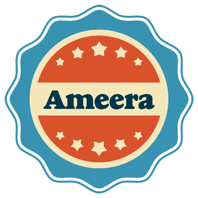 Ameera labels logo