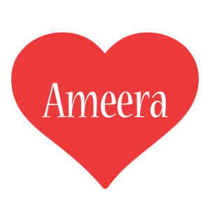 Ameera love logo