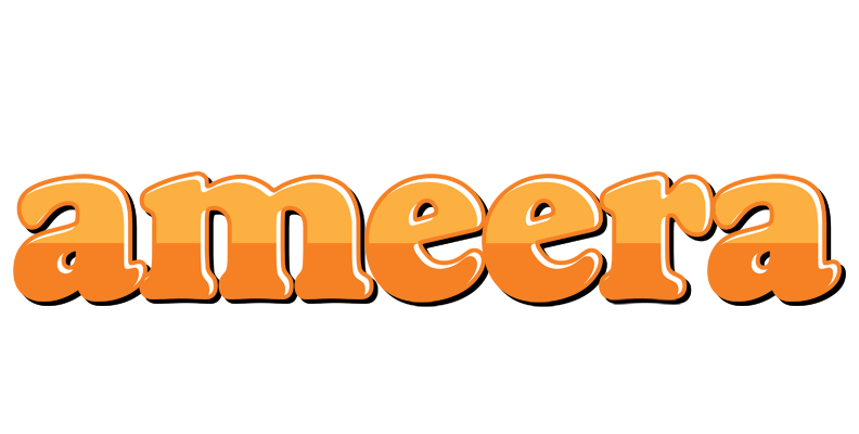 Ameera orange logo