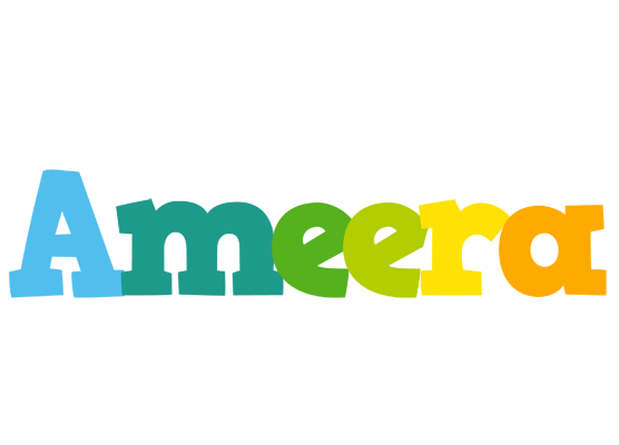 Ameera rainbows logo
