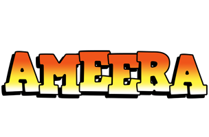 Ameera sunset logo