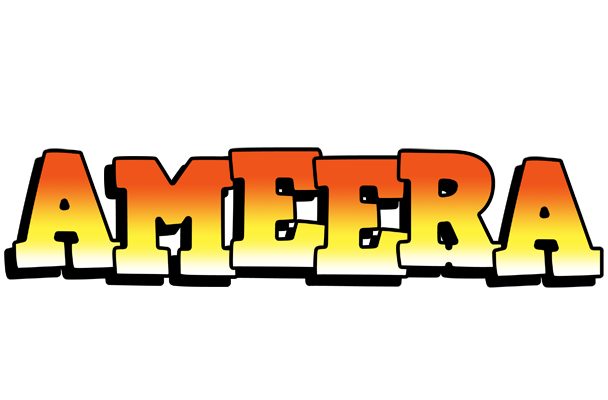 Ameera sunset logo