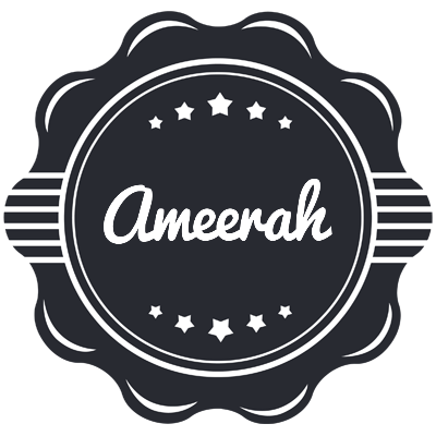 Ameerah badge logo