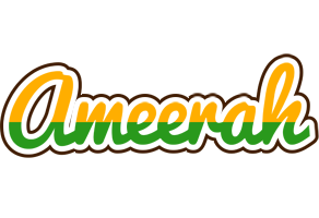 Ameerah banana logo