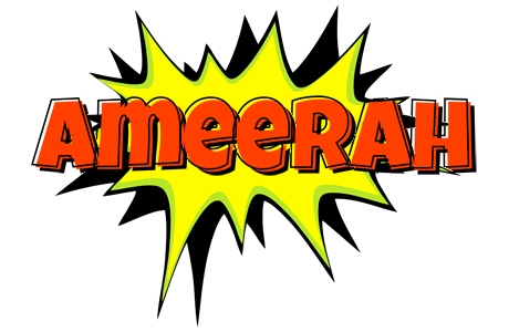 Ameerah bigfoot logo