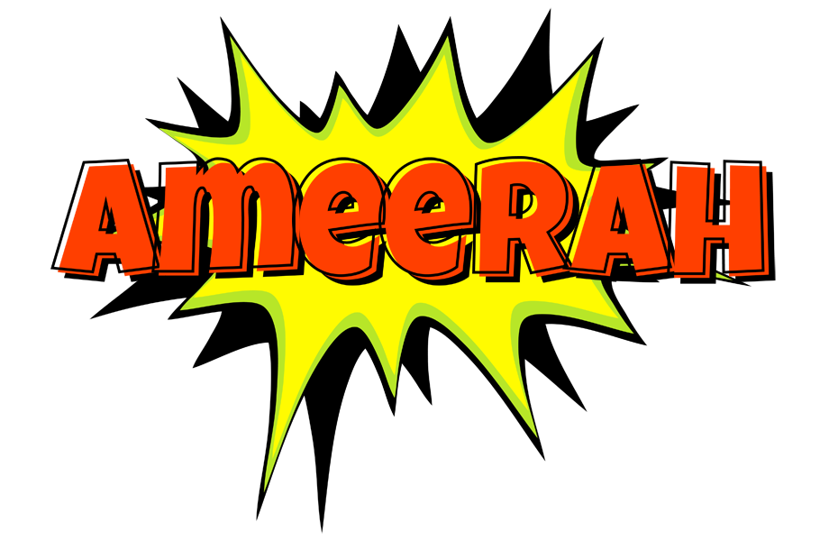 Ameerah bigfoot logo