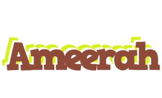 Ameerah caffeebar logo