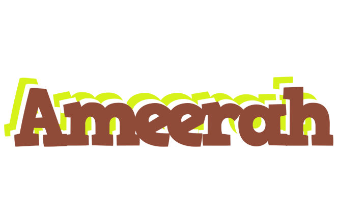 Ameerah caffeebar logo