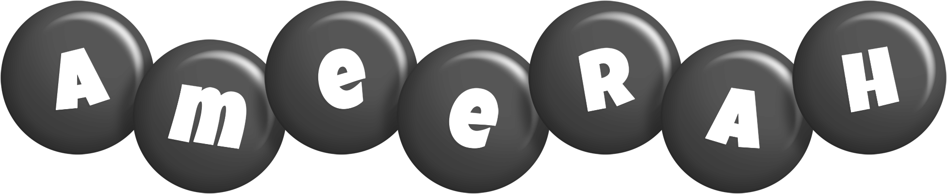 Ameerah candy-black logo